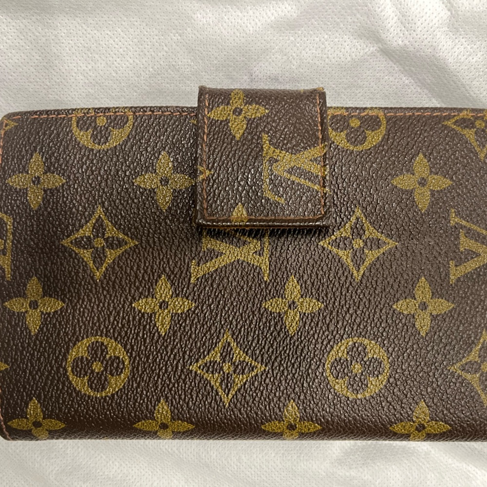 Louis Vuitton fold over purse/wallet